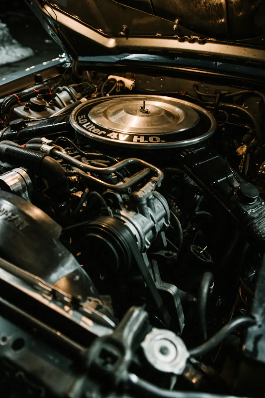 Engine components close-up — engine repair in Trinidad