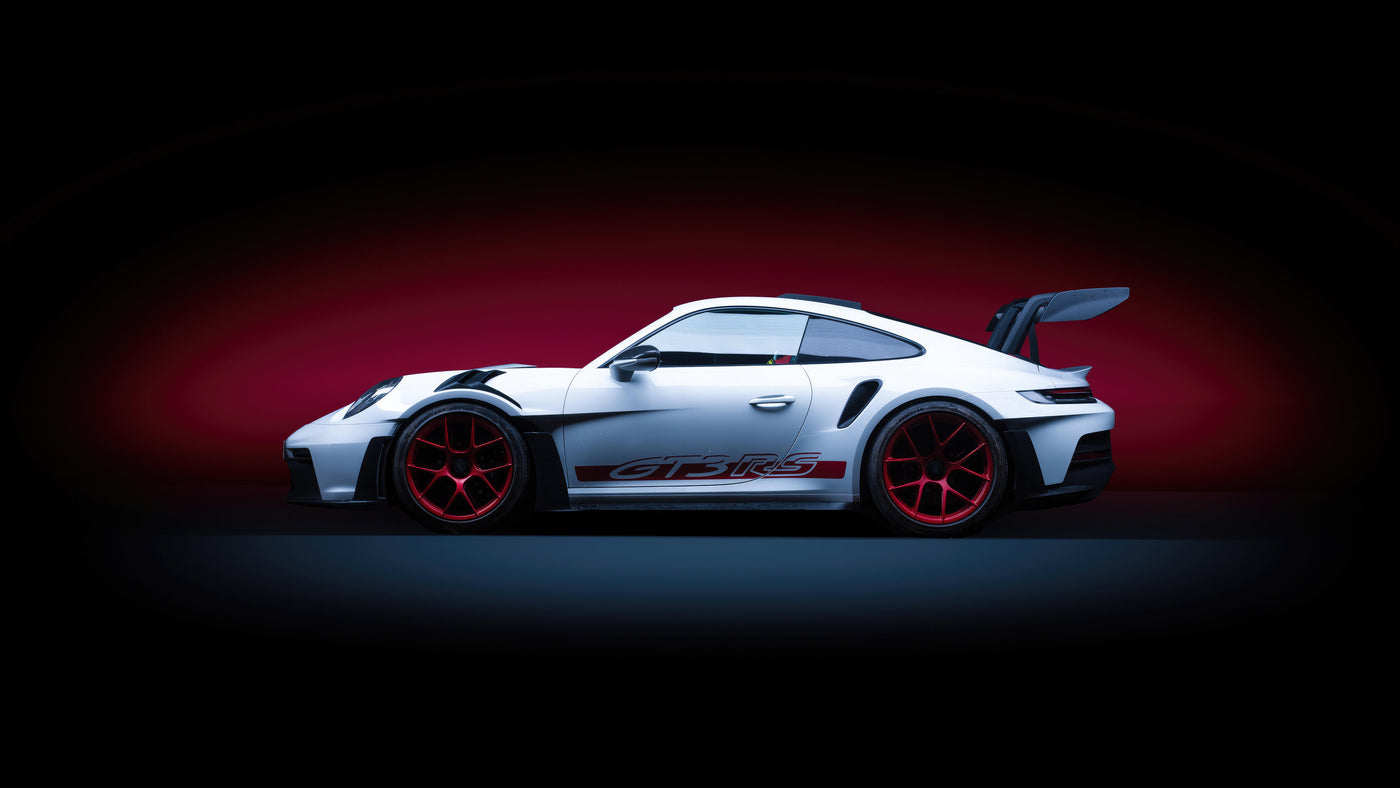 Porsche 911 viewed from the side