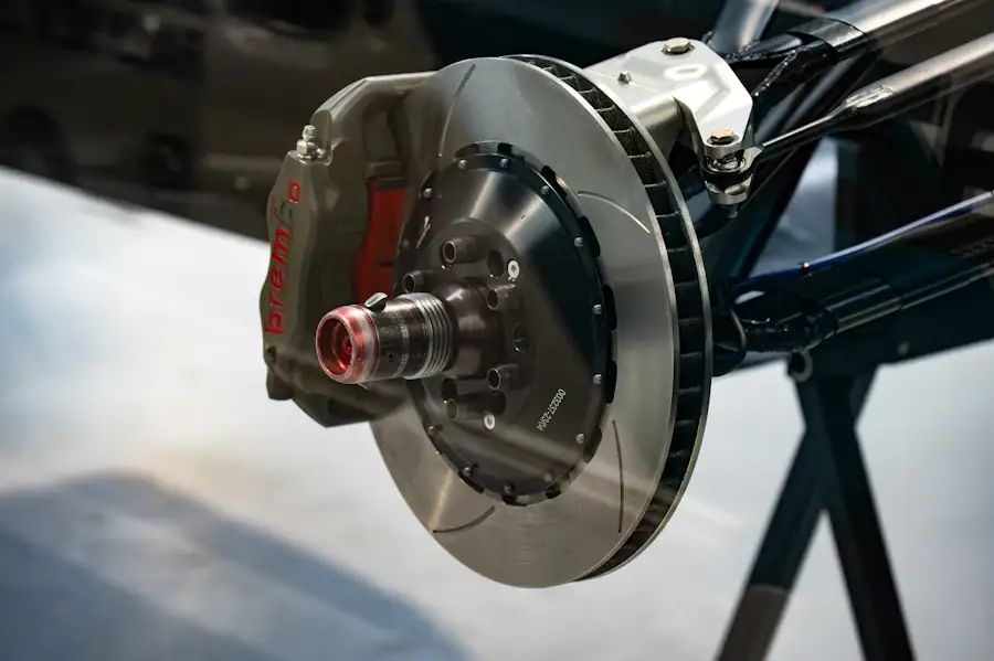 Close-up of a vehicle brake — brake service in Trinidad